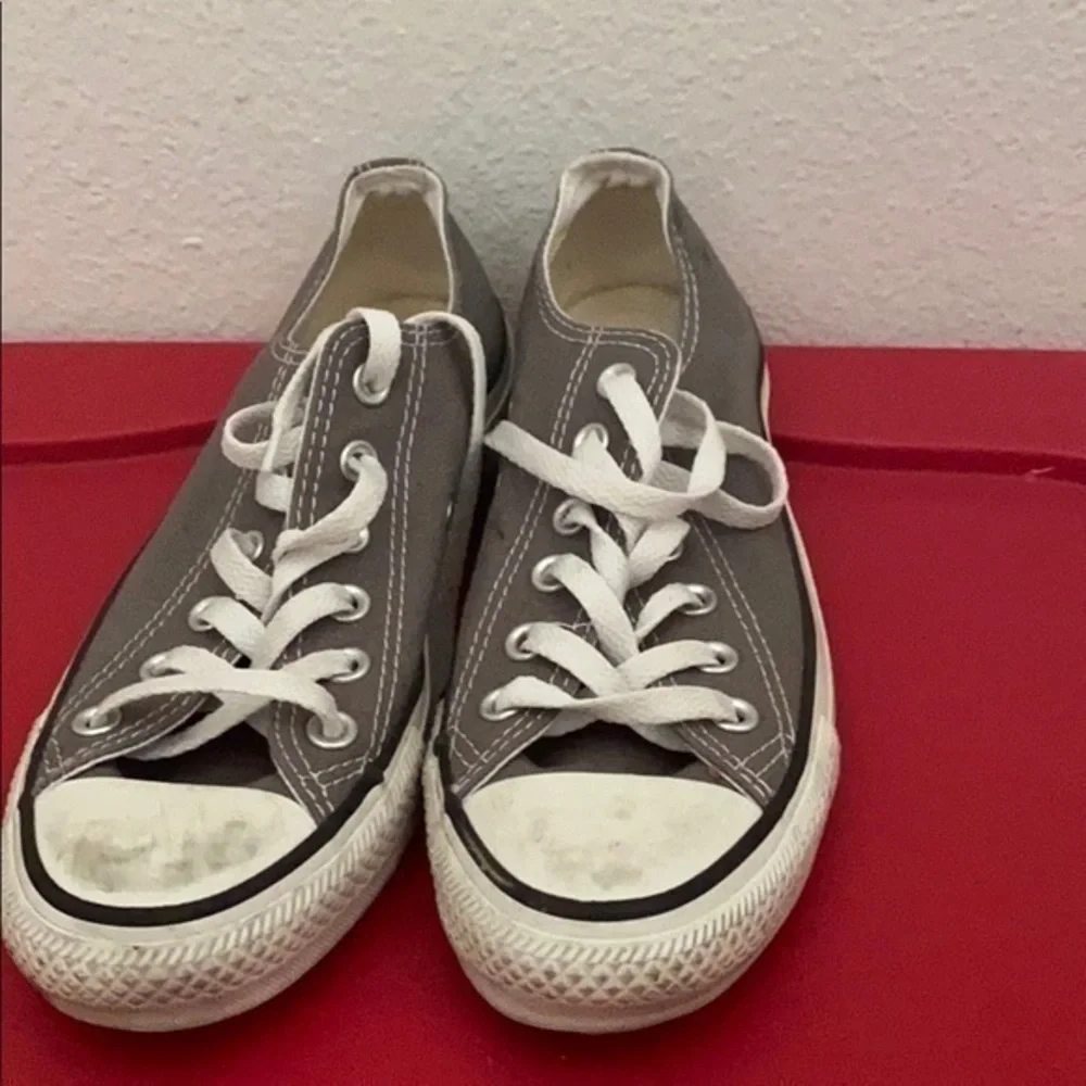 Converse Gray Low-Top Sneakers - Picture 2 of 5